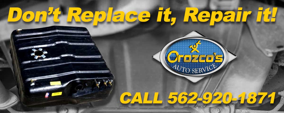 San Antonio plastic gas tank repair